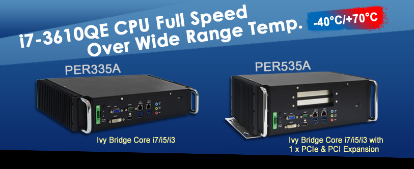 i7-3610QE CPU Full Speed Over Wide Range Temp.